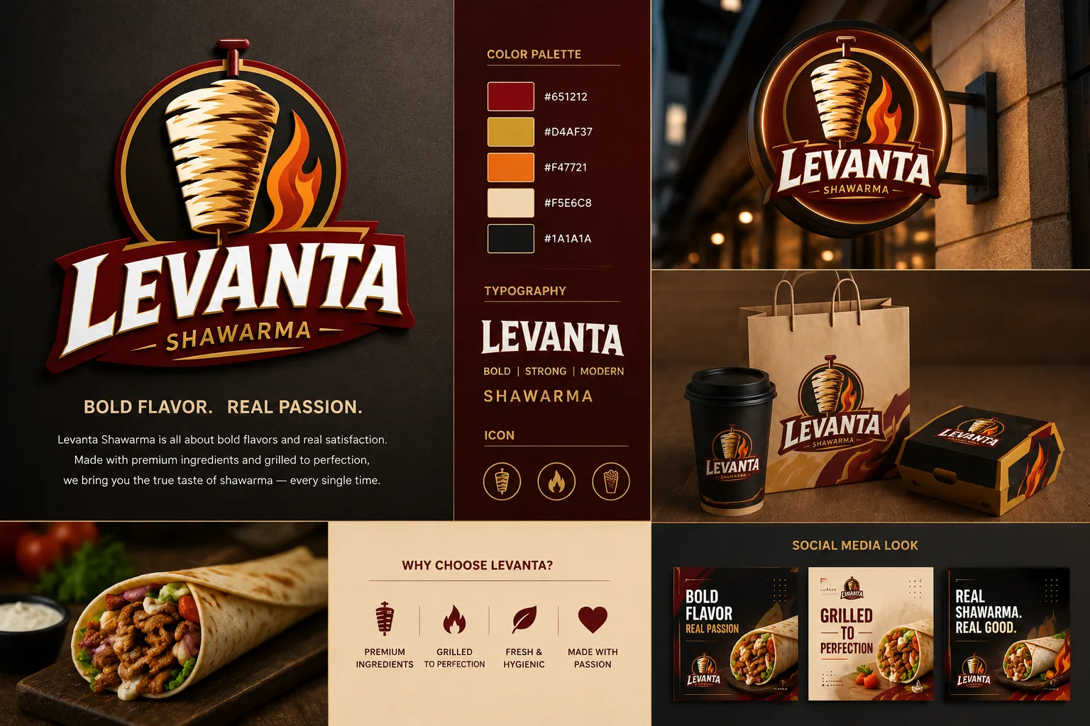 levanta logo presentation