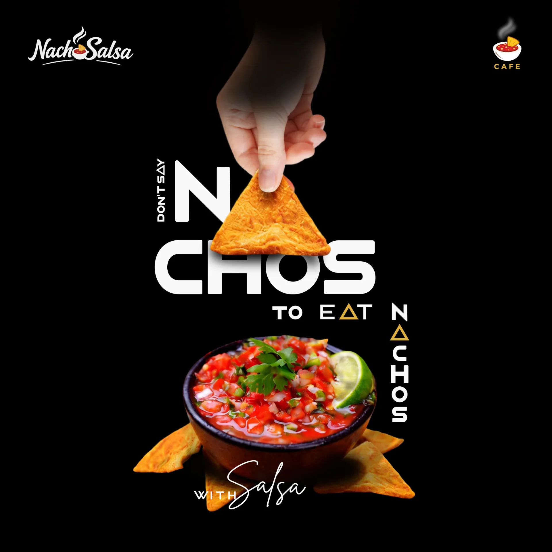 social media post nachos